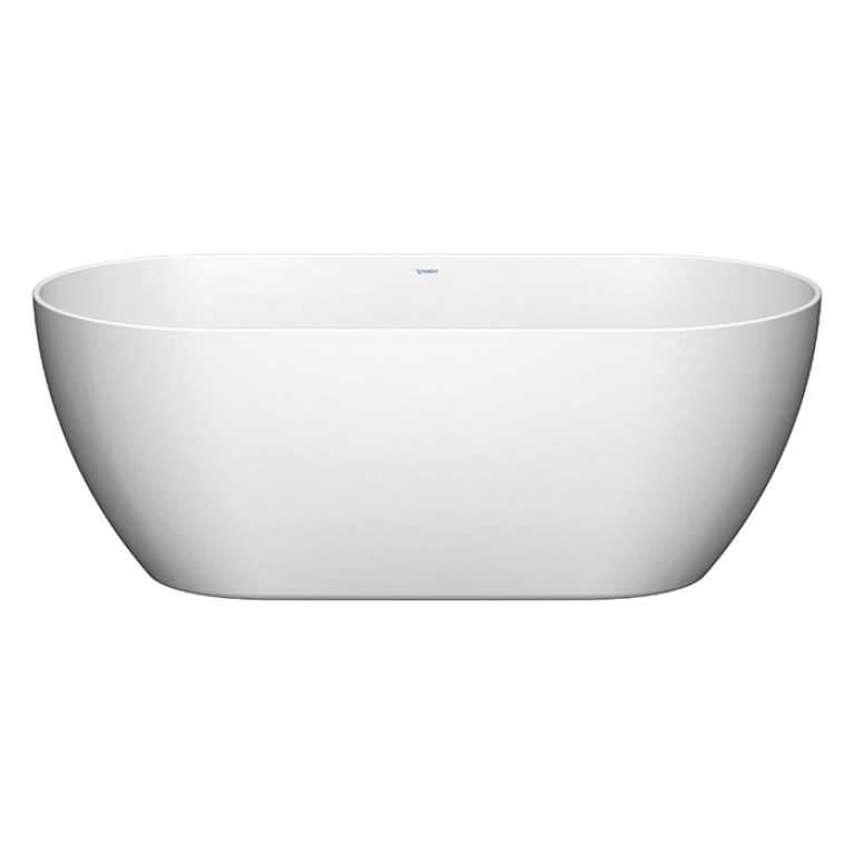 Duravit DuraKanto Ванна отдельностоящая из акрила 1600*750мм овальная, с двумя наклонами для спины, бесшовная акриловая панель, цвет белый глянцевый