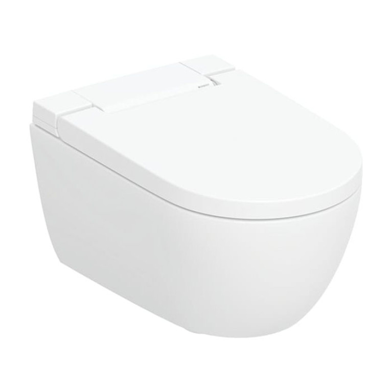 Geberit AquaClean Alba Унитаз-биде подвесной, белый / KeraTect, декор. панель: белый (замена 146.094.11.1)