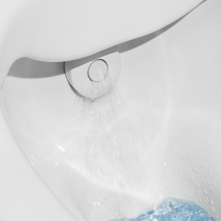 Laufen Cleanet Navia Унитаз-биде подвесн 580х370х380мм, безободковый с сиденьем (микролифт), цвет белый матов c покрытием LCC(ВРЕМЕННО не поставляем!