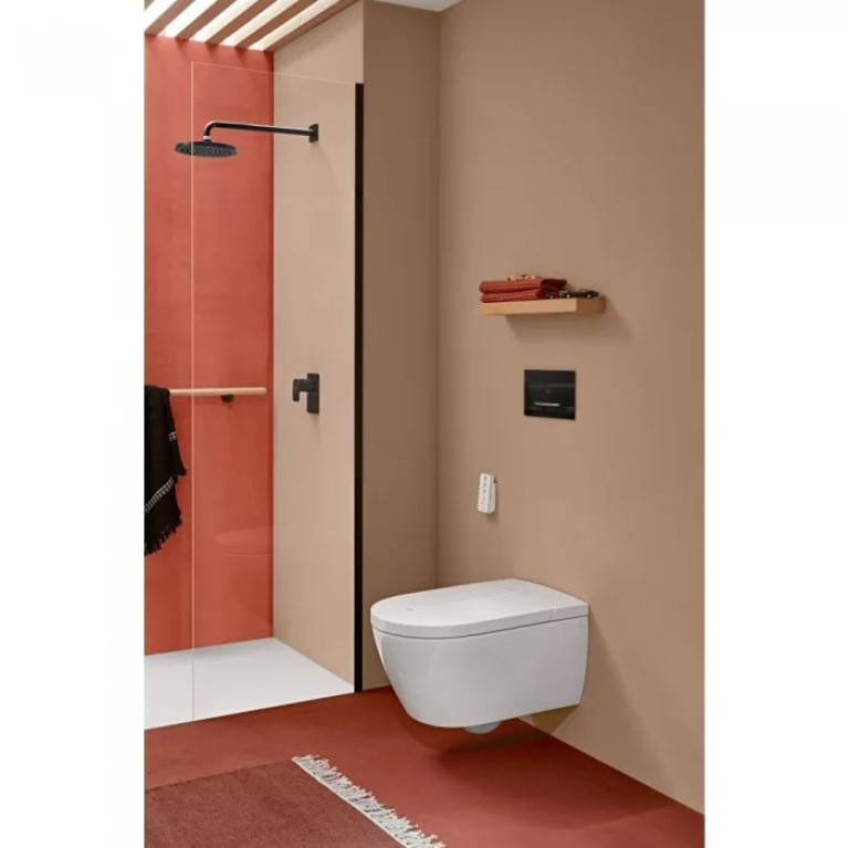 VilleroyBoch Viclean Унитаз-биде подвесной 385*595*360, в комплекте с сиденьем, покрытие CeramicPlus, цвет альпийский белый (временно недоступен!)