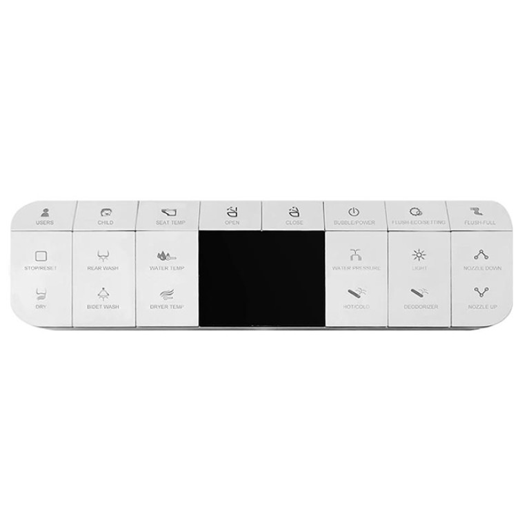 NEMO 977-2/WHITE Электронный унитаз с функцией биде, 600*380*400 в комплекте с крышкой-сиденьем