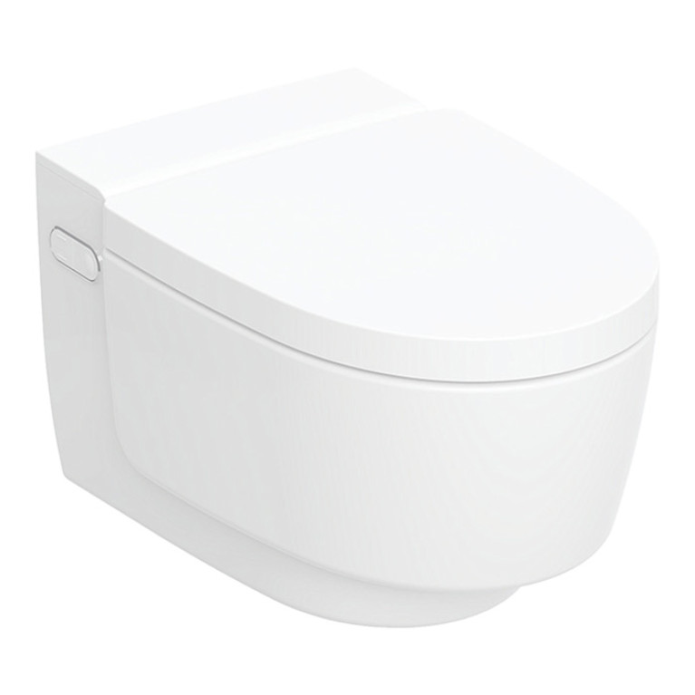 Geberit AquaClean Mera Comfort Унитаз-биде подвесной, белый / KeraTect, декор. панель: белый (замена 146.214.11.1)