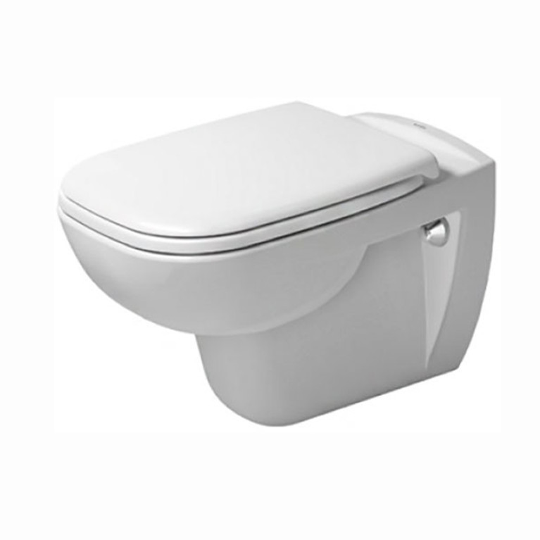 Duravit D-Code Комплект: подвесной унитаз 253509 355х545 мм.+ сиденье с автоматическим закрыванием 006739 (Спец.цена из наличия)