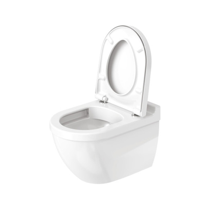 Duravit Starck 3 Комплект: подвесной унитаз Rimless 2527090000 + сиденье с микролифтом (Soft Close) 006389 (СПЕЦЦЕНА с нашего склада!)