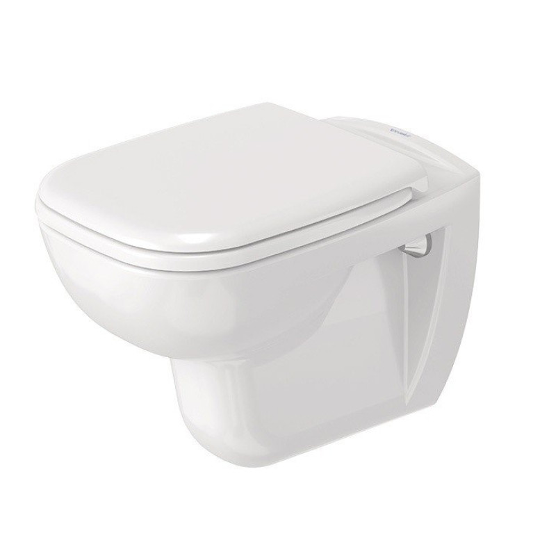 Duravit D-Code Комплект: Унитаз подвесной 25350900002 +сиденье 0067310000, цвет: белый глянцевый (Спеццена)