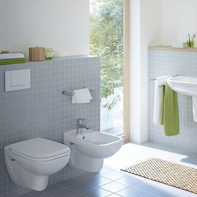Duravit D-Code Комплект: Унитаз подвесной 359x545x410 mm, цвет: белый глянцевый  (Спеццена)