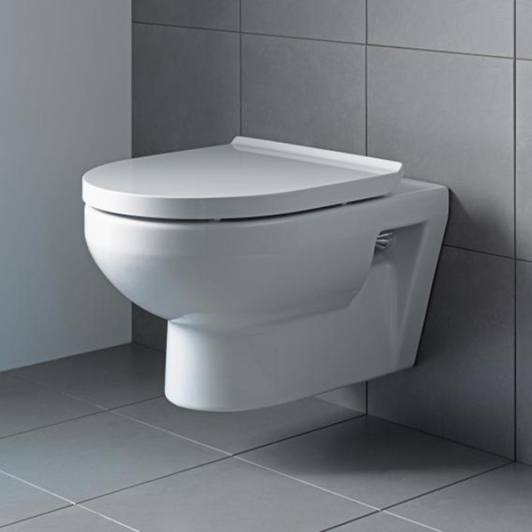 Duravit Durastyle Basic Унитаз подвесной 256209, 540х365 мм, безободковый, с сиденьем 002079 микролифт, цвет: белый (СПЕЦЦЕНА с нашего склада)