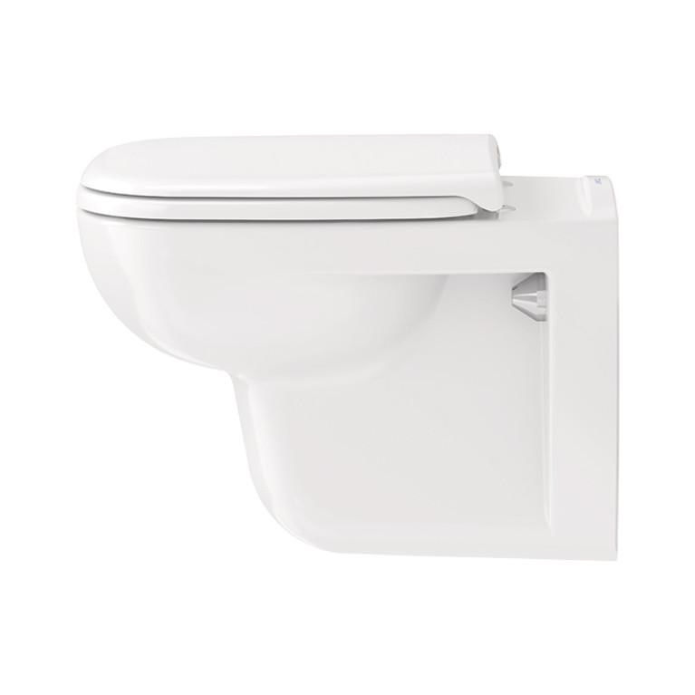 Duravit D-Code Комплект: подвесной унитаз 253509 355х545 мм.+ сиденье без микролифта 006731 (Спец.цена из наличия)
