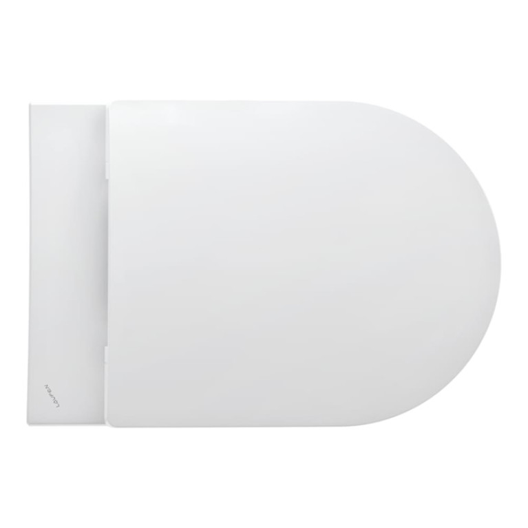 LAUFEN Pack Pro Комплект: унитаз подвесной 8.2096.6.000.000.1 с сиденьем Slim с микролифтом 8.9896.6.000.000.1, белый глянец