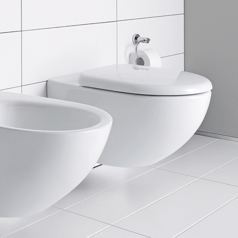 Duravit D-Neo Унитаз подвесной, 370 x 540 мм, безободковый, в комплекте с сиденьем 0021690000 цвет: белый СПЕЦЦЕНА с нашего склада!