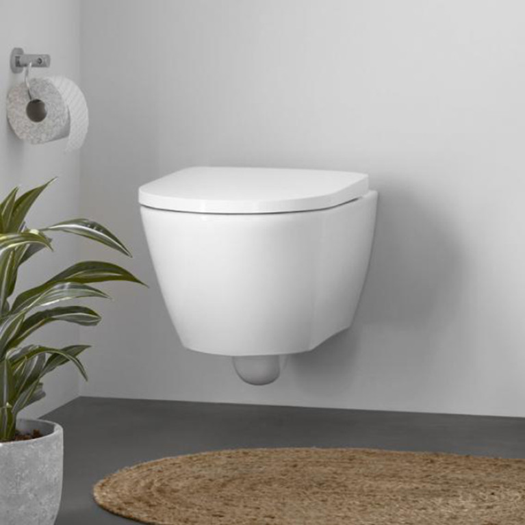 Duravit D-Neo Унитаз подвесной 257709, 540x370 мм, безободковый, с сиденьем 002169 микролифт, цвет: белый (СПЕЦЦЕНА с нашего склада)