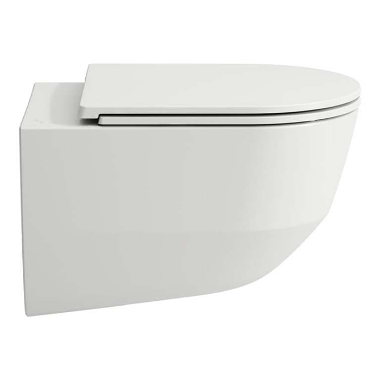 LAUFEN PRO комплект: подвесной унитаз Rim + сиденье с механизмом мягкого закрывания, белый