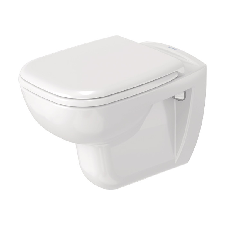 Duravit D-Code Комплект: подвесной унитаз 253509 355х545 мм.+ сиденье без микролифта 006731 (Спец.цена из наличия)