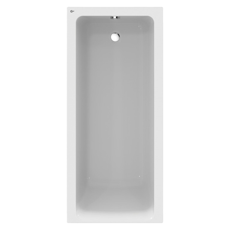 Ideal Standard Connect Air Ванна 180x80 см, встраиваемая, акрил, диаметр  слива 52 мм, без панелей, перелива, без ножек цвет: белый глянец