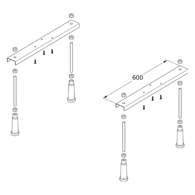Ideal Standard Универсальные ножки для ванны