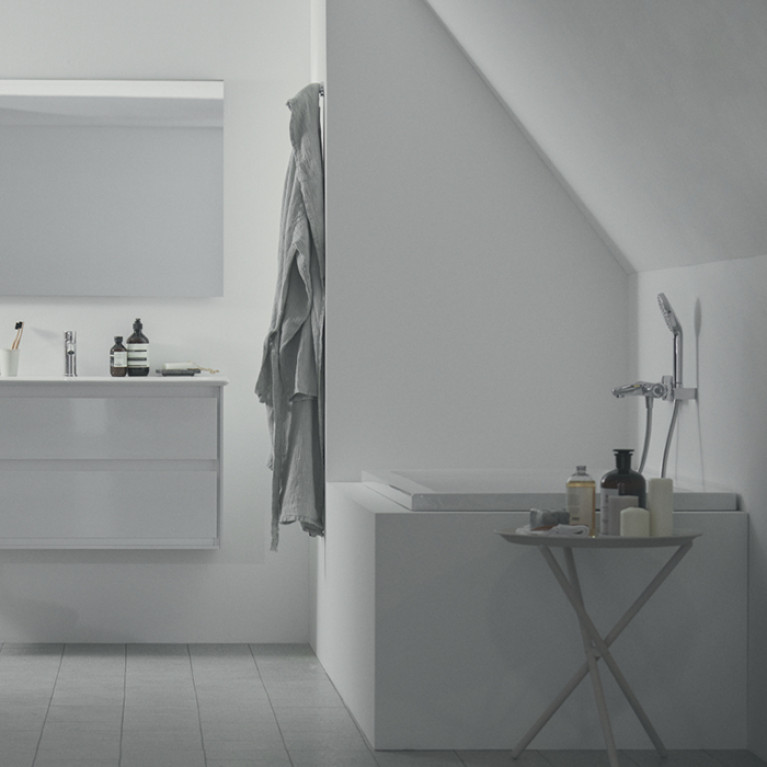 Ideal Standard Connect Air DUO Ванна 180x80 см, встраиваемая, акрил, диаметр  слива 52 мм, без панелей, перелива, без ножек цвет: белый глянец