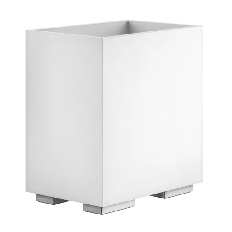 Gessi Rettangolo Корзина для мусора, цвет: хром/белый