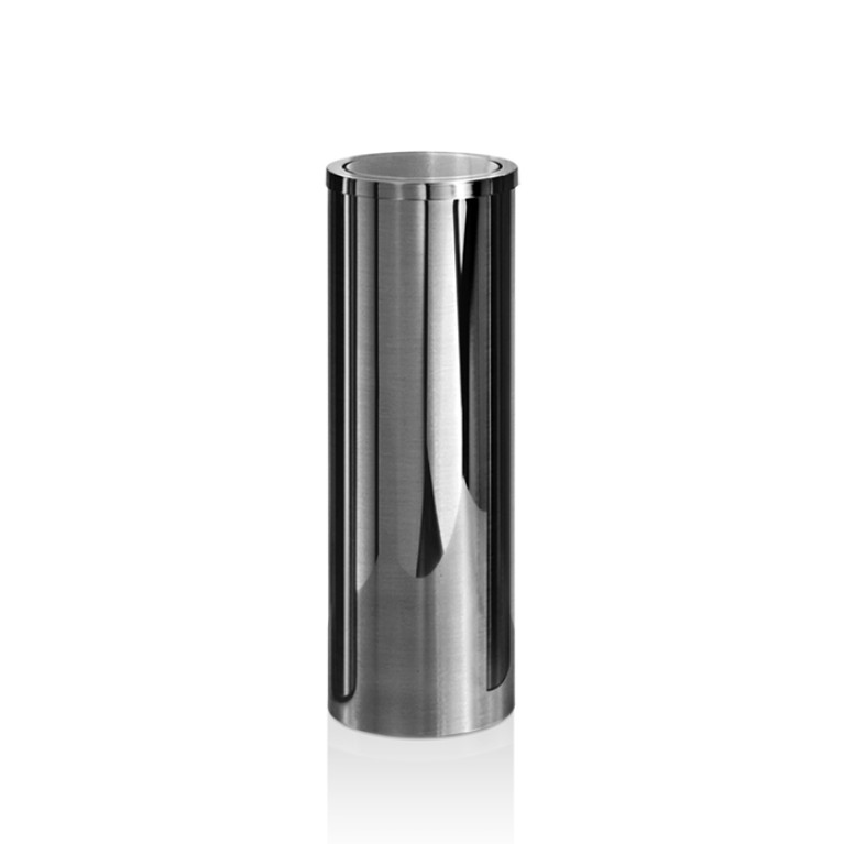 Decor Walther DW 1024 Корзина для бумаги 20xh60см, с крышкой, цвет: сталь матовая