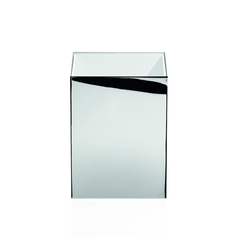 Decor Walther DW 74 Корзина для бумаги 17x17x24см, цвет: хром