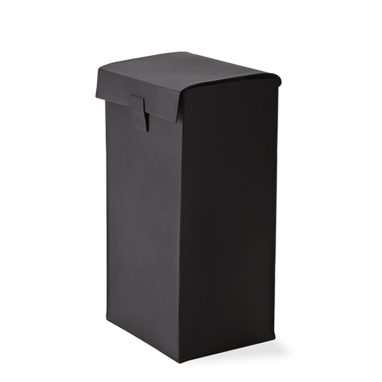 DECOR WALTHER Корзина для белья NAPPA WB с крышкой, цвет Черно-коричневый