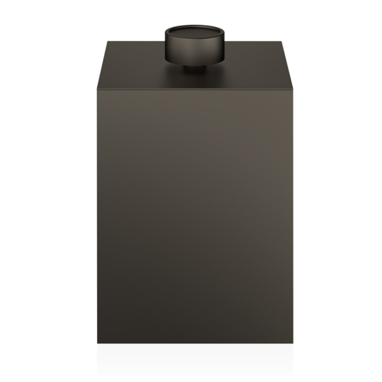 Decor Walther DW 76 Корзина для бумаги 17x17x27см, с крышкой, цвет: темная бронза (Снято с пр-ва)