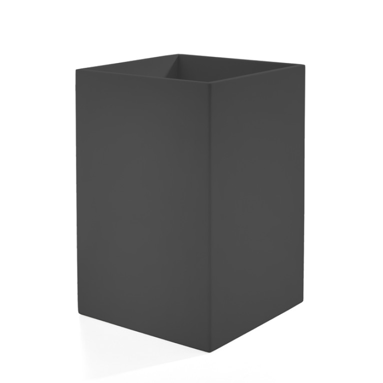 3SC Mood Black Ведро, без крышки, 20х30х20 см, цвет: чёрный матовый (ПО ЗАПРОСУ)