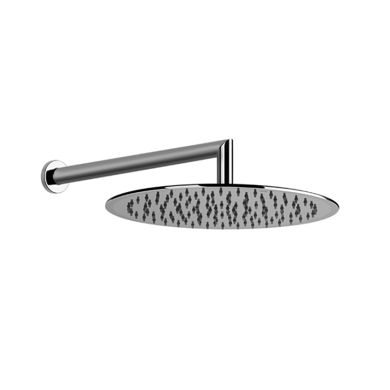 Gessi Emporio Emporio shower Душевая головка для настенного крепления, поворотная, с защитой от известкового налёта, цвет: Mirror Steel