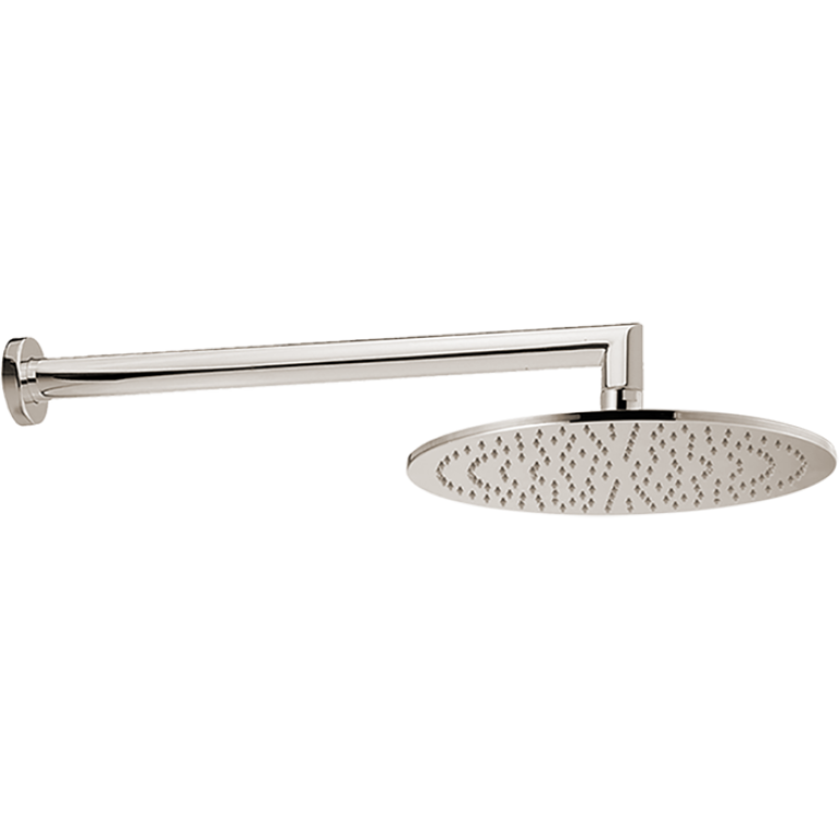 CISAL Shower Верхний душ D250 мм с настенным держателем L350 мм, цвет никель полированный