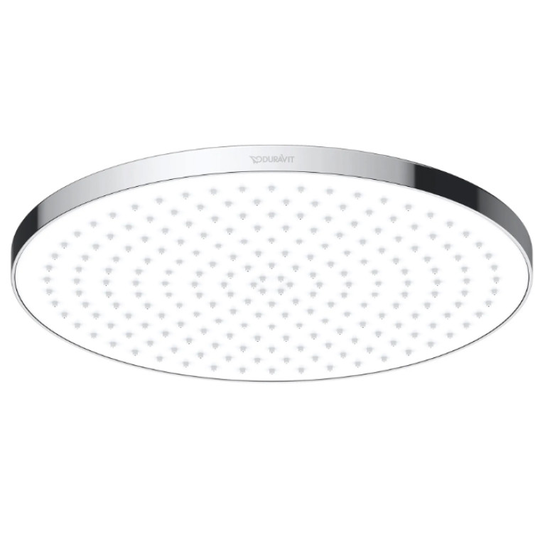 Duravit D.1 Верхний душ режим, расход 9 л/мин., диаметр 230мм, хром/белый (Спец.цена из наличия)