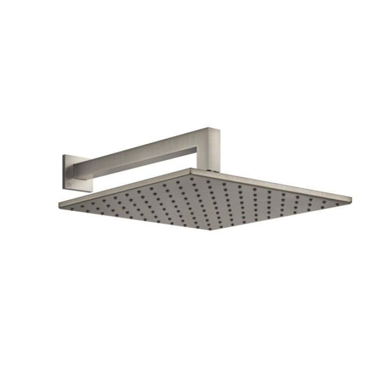 Gessi Emporio Emporio shower Душевая головка для настенного крепления, поворотная, с защитой от известкового налёта, цвет: Finox Brushed Nickel