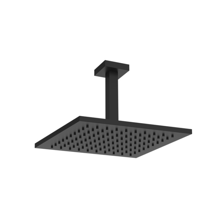 Gessi Emporio Emporio shower Душевая головка потолочная, поворотная с шарниром, с защитой от известкового налёта, цвет: Black XL