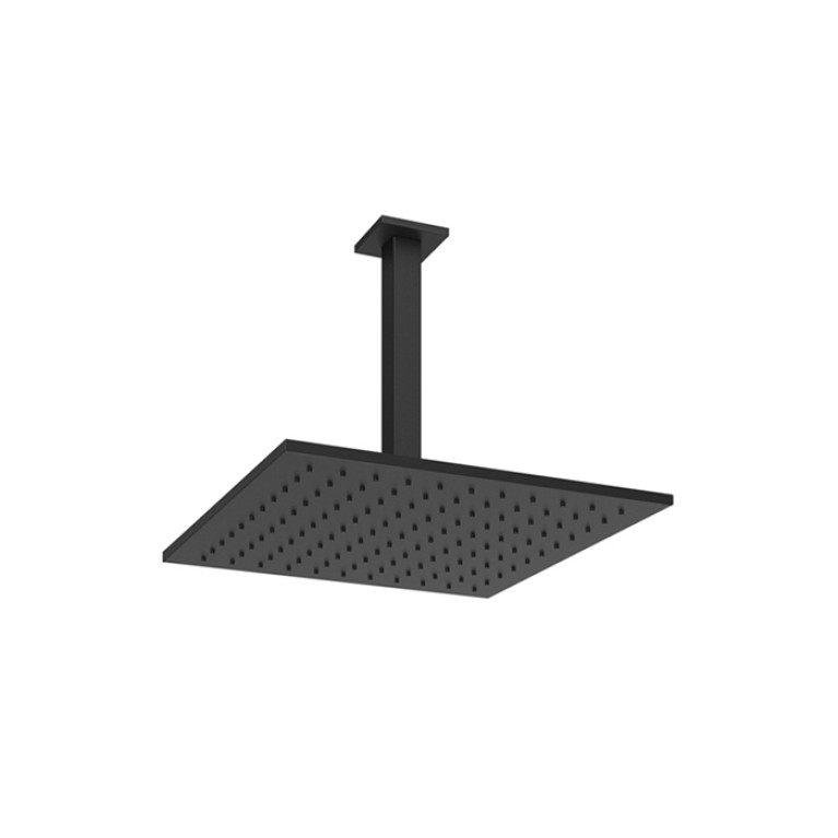Gessi Emporio Emporio shower Душевая головка потолочная, поворотная с шарниром, с защитой от известкового налёта, цвет: Black XL