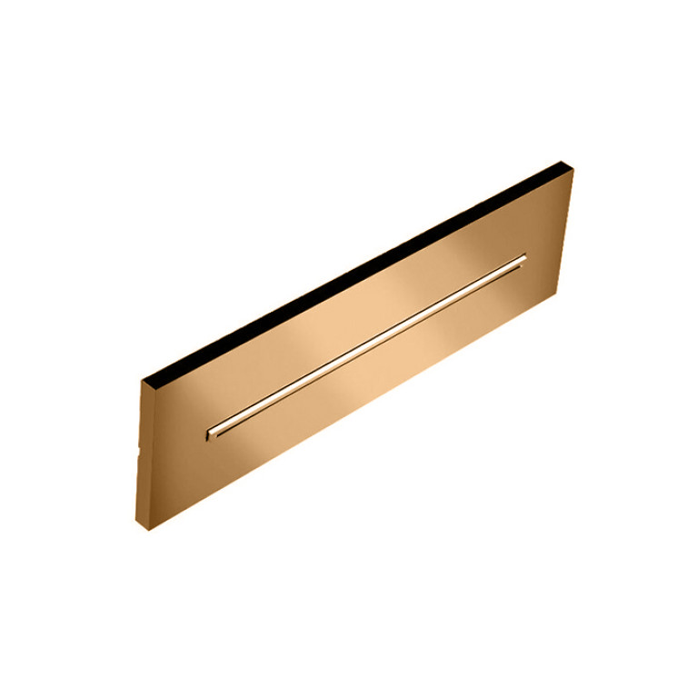 ALMAR WATERFALL WALL BUILT-IN Излив настенный 350&times;80 мм, водопад цвет Copper 316 Brushed PVD (НЕ производится!)