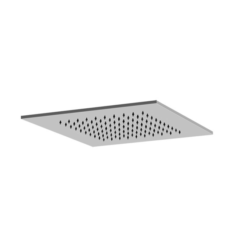 Gessi Emporio Emporio shower Душевая головка QUADRO для потолочного крепления. 350 мм, цвет: Steel Brushed