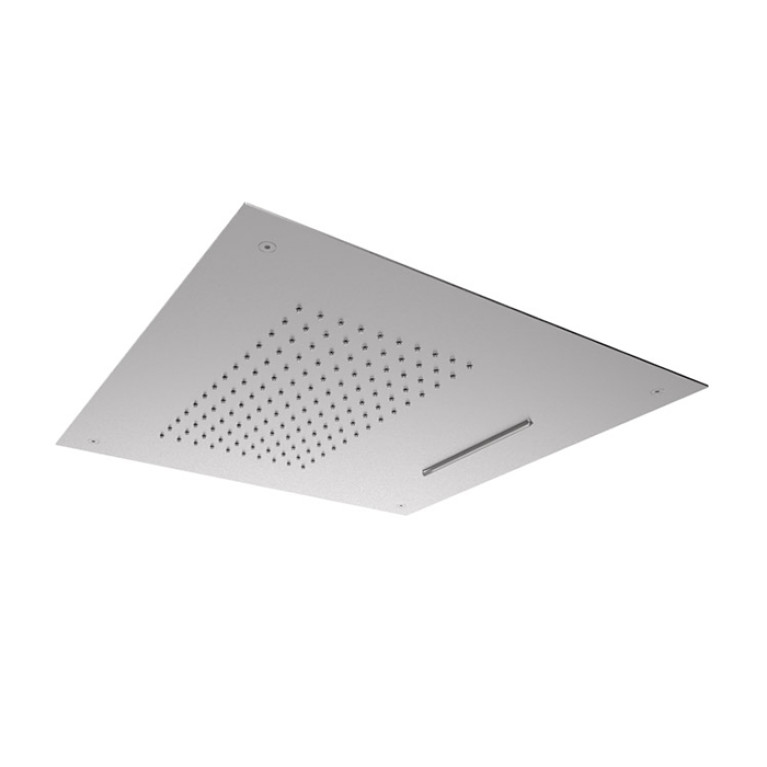 Almar Душевая лейка потолочная встраив., 500х500 мм, 2 режима, цвет Mirror Stainless Steel
