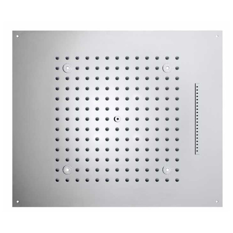 BOSSINI DREAM/2 Верхний душ 570 x 470 mm, 2 режима (дождь, водопад), с 4 LED (белый), блок питания/управления, цвет: хром