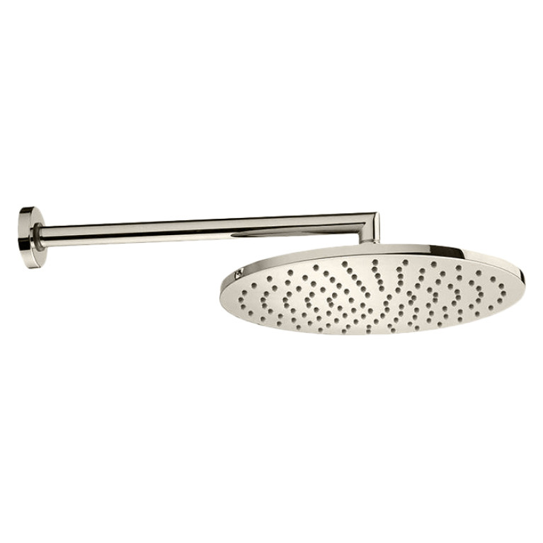 Bossini Верхний душ Cosmo &Oslash; 280 mm с кронштейном 400 mm, Brushed nickel