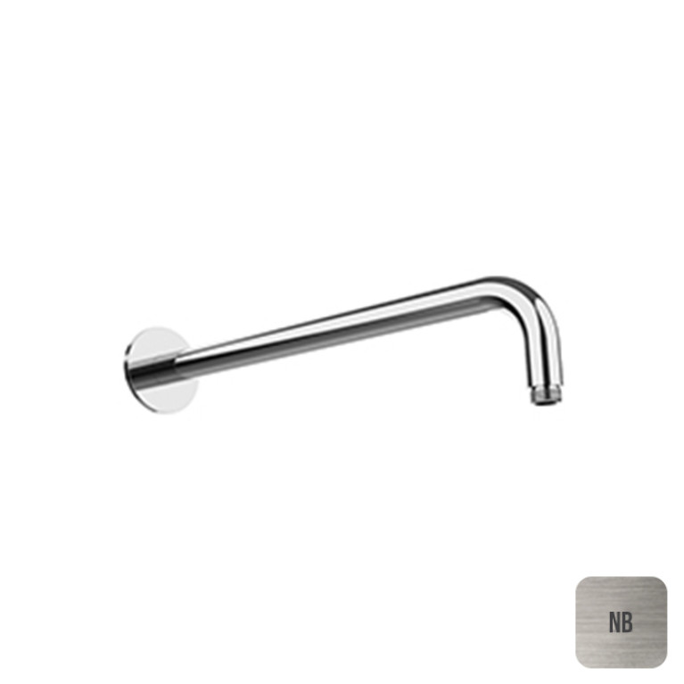 Almar ROUND Кронштейн из стены круглый, 350 мм, круглый отражатель, латунь, Nickel Brushed