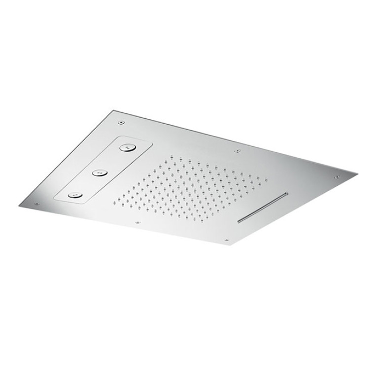 Almar Душевая лейка потолочная встраив., 630х480 мм, 3 режима, цвет Mirror Stainless Steel