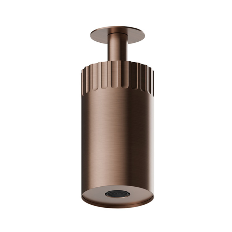 Newform Ionika wellness Потолочный душ 100мм, с ламинарной струей  &Oslash; 100мм , цвет: PVD brushed copper bronze