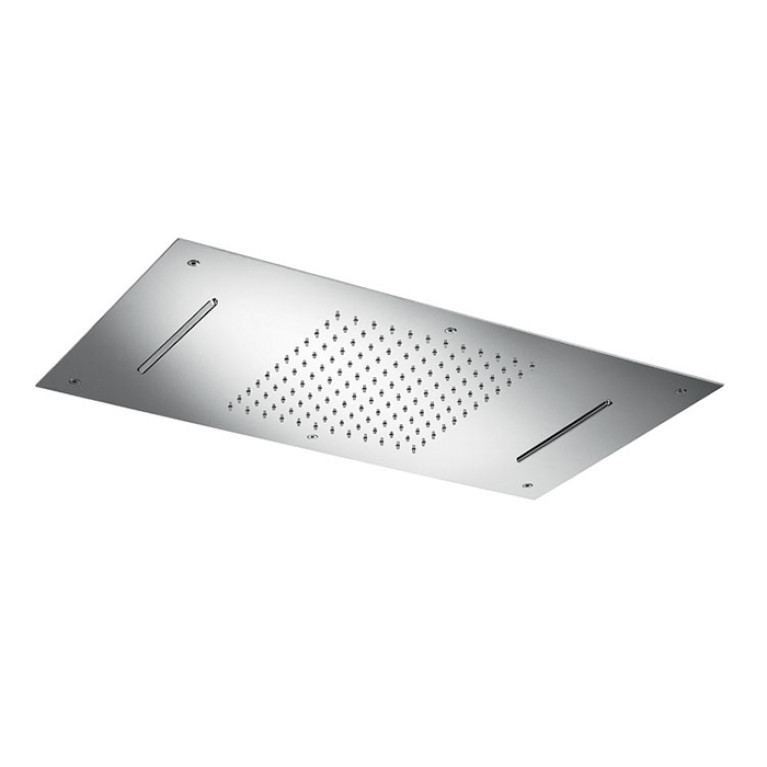 Almar Душевая лейка потолочная встраив., 700х380 мм, 2 режима, цвет Mirror Stainless Steel