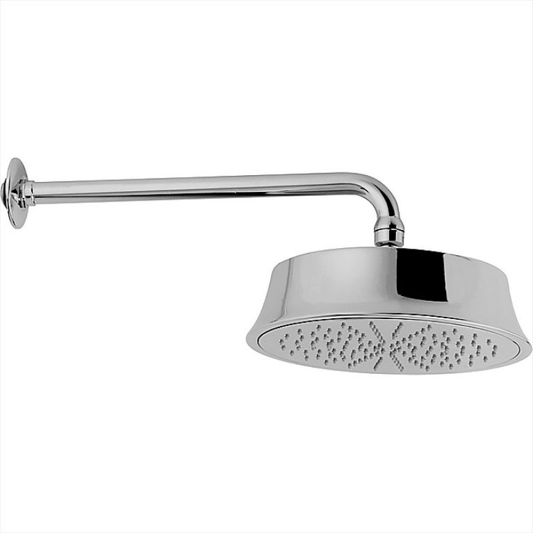 CISAL Shower Верхний душ D220 мм с настенным держателем L270 мм, цвет хром