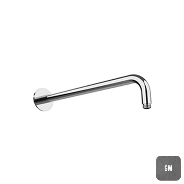 Almar ROUND Кронштейн из стены круглый, 350 мм, круглый отражатель,  Gun Metal Brushed PVD