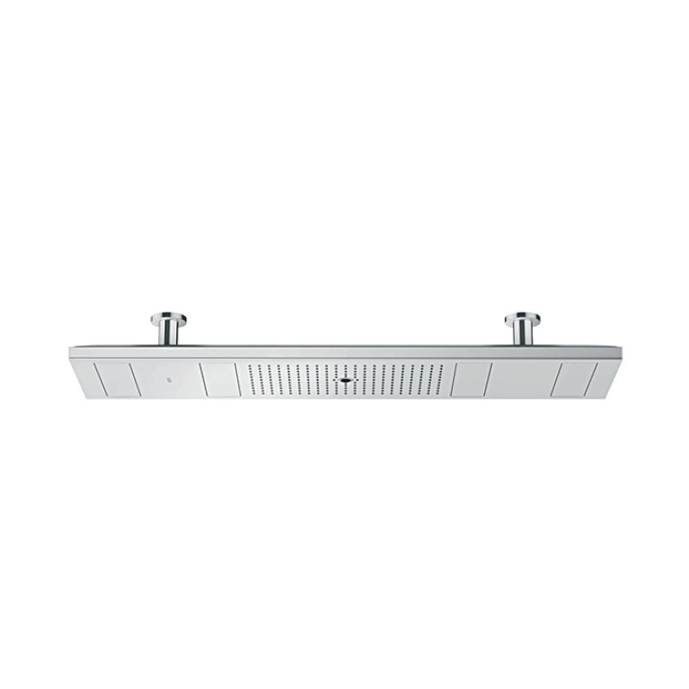 AX ShowerHeaven Верхний душ 1200 x 300 мм, 4jet, потолочный монтаж, c подсветкой 2700K, цвет: хром