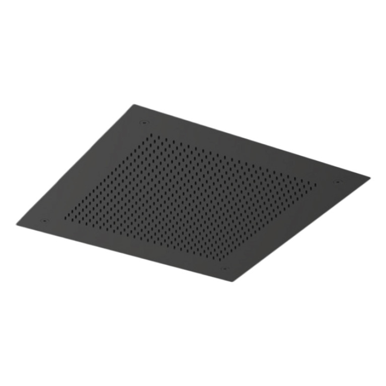 ALMAR Встраиваемый верхний душ 38х38 см, 1 режим, цвет Black Absolute Brushed PVD