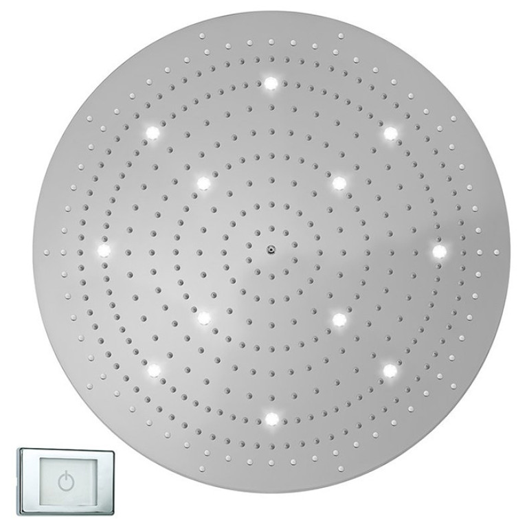BOSSINI DREAM-XL OK Верхний душ &Oslash; 1000 mm, с 12 LED (белый), блок питания/управления, цвет: хром