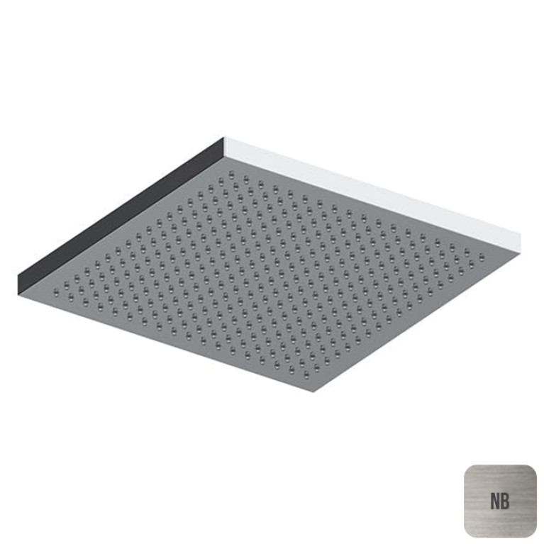ALMAR Верхний душ 230х230 мм без держателя, цвет Nicke Brushed