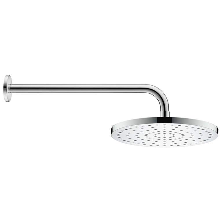 Duravit Круглая душевая насадка Д=250мм, 1/2, хромированный пластик (Спец.цена из наличия)