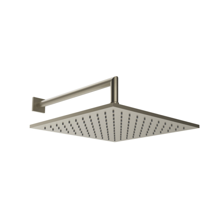 Gessi Emporio Emporio shower Душевая головка для настенного крепления, поворотная, с защитой от известкового налёта, цвет: Finox Brushed Nickel