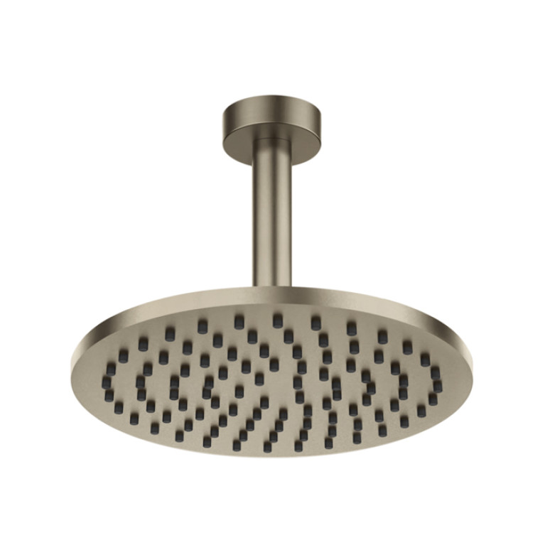 Gessi Emporio Emporio shower Душевая головка потолочная, поворотная с шарниром, с защитой от известкового налёта, цвет: Finox Brushed Nickel